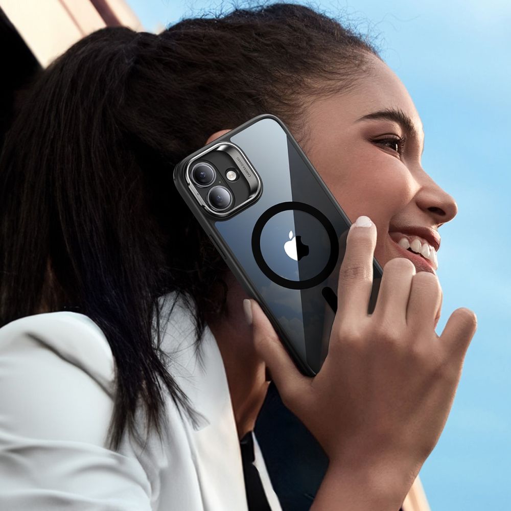 Etui ESR Classic Hybrid Kickstand HaloLock kompatybilne z technologią MagSafe + Szkło hartowane na ekran do Apple iPhone 16 Plus